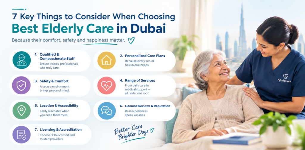 7 Key Things to Consider When Choosing Best Elderly Care in Dubai