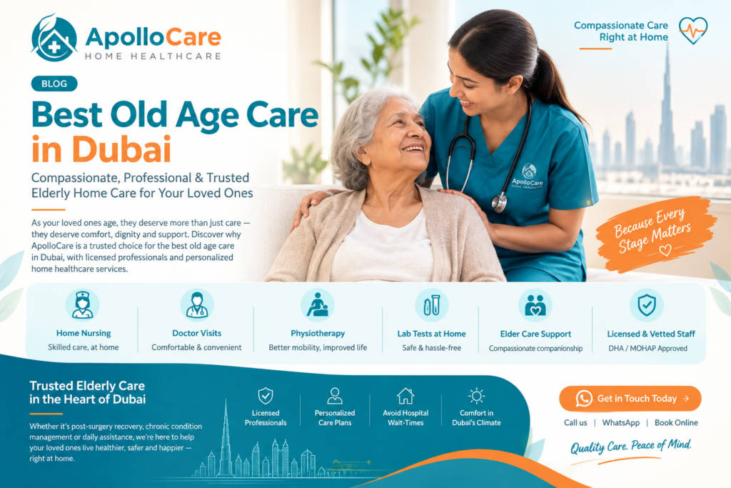 Best Old Age Care in Dubai | ApolloCare Home Healthcare