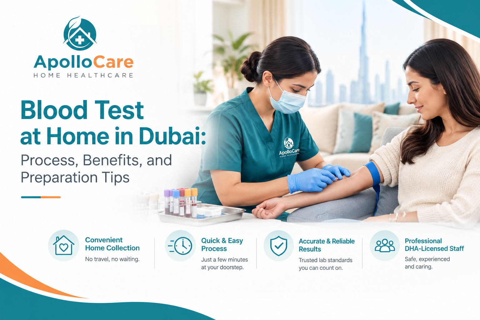 Blood Test at Home in Dubai: Process, Benefits, and Preparation Tips